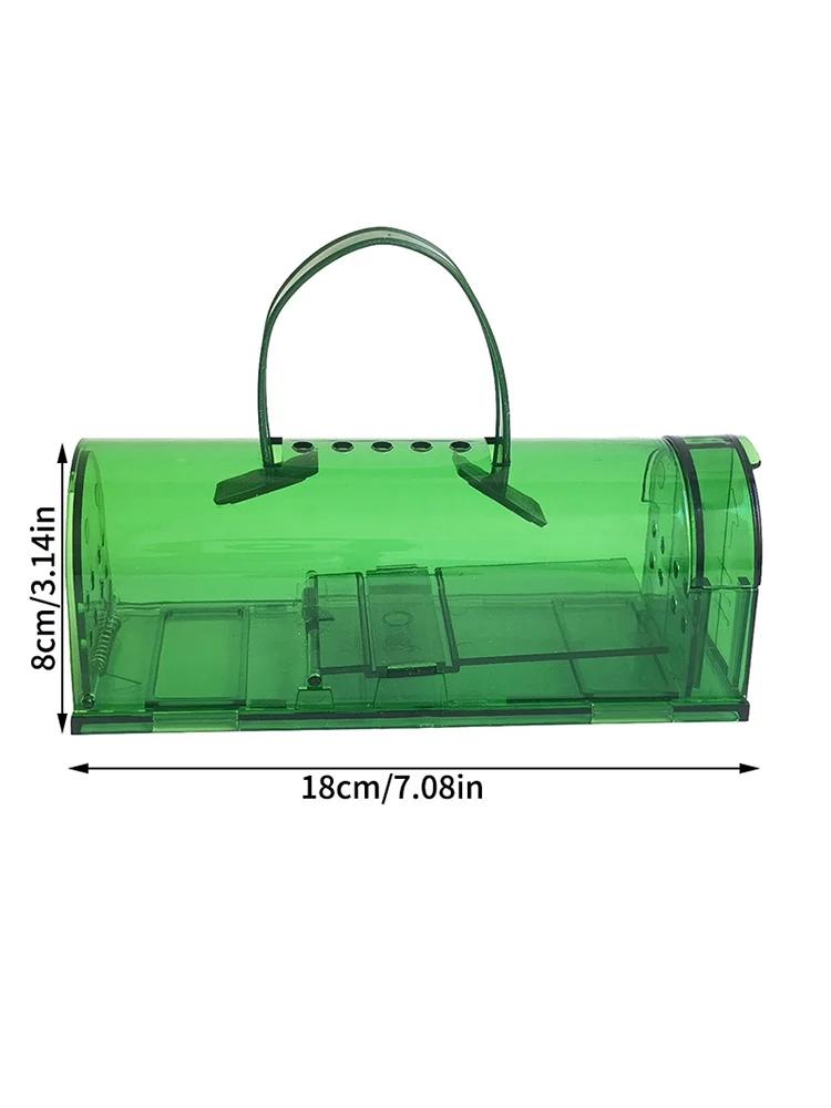 

1 шт. Пластиковая мышеловка Спальня Кухня Склад Мышеловка С ручкой Легко ловить крыс Высокочувствительная педальная ловушка