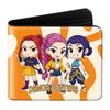 PU Leather Bifold Short Wallet, Animation Movie Peripheral Wallet, Fashionable And Exquisite Small Wallet