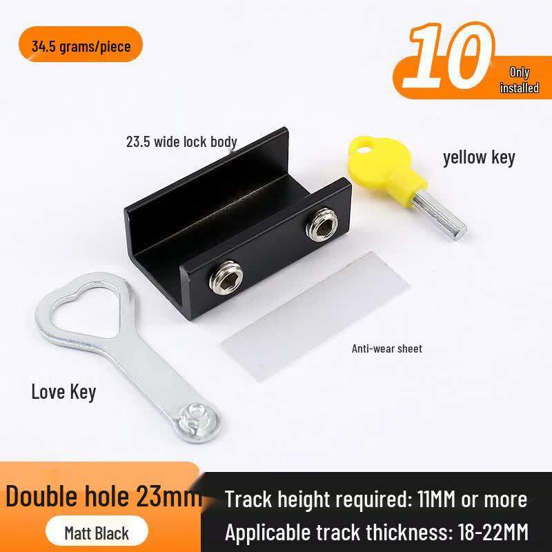 Adjustable No-Drill Window Security Limiter
