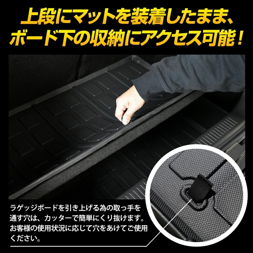 FRONX Exclusive 3D Sports Mat Luggage Trunk Waterproof Stain Resistant Scratch Resistant Cover Car Mat Tray Interior Rubber Mat Accessories New Car