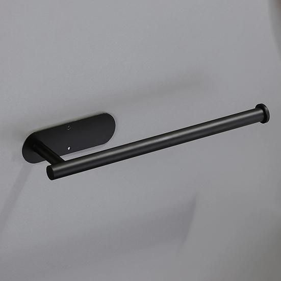 Držák papírových utěrek pod skříňku Lepicí stojan na roli papírových utěrek Nástěnný dávkovač papírových utěrek z nerezové oceli pro kuchyň koupelnu spíž lednici