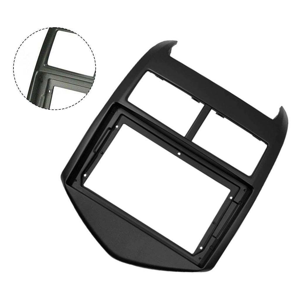 Vehicle Interior Enhancement For Aveo 2 9-inch Radio Frame Automotive Dashboard Upgrade Modern Design Aesthetic