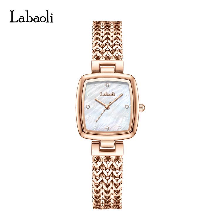 La Baoli Retro Women s Quartz Gold Watch - French Style, Artistic, High-End Feel