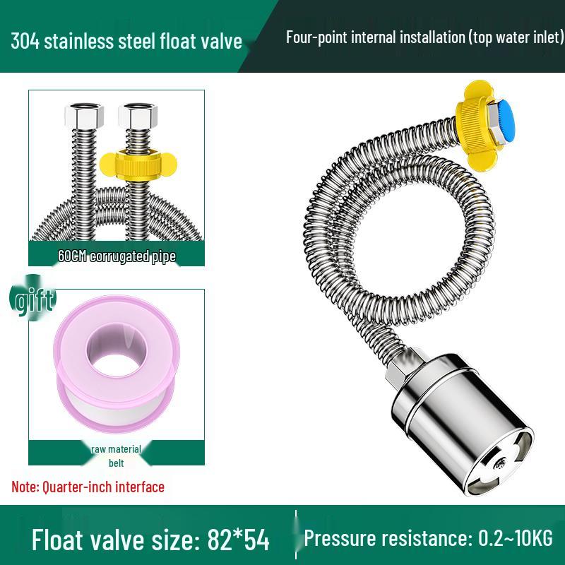 304 Stainless Steel Automatic Float Valve for Water Level Control
