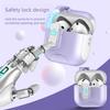 Secure Lock Design Protective Cover With Hiddens Phone Holder Compatible for Pro3 Earbuds Charging Case Shell Holder