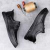 FashionClassic Men's Casual Leather Dress Oxford Shoes Leisure Walk Lace-Up Male Evening Dress Shoes Versatile Comfy Business Footwear