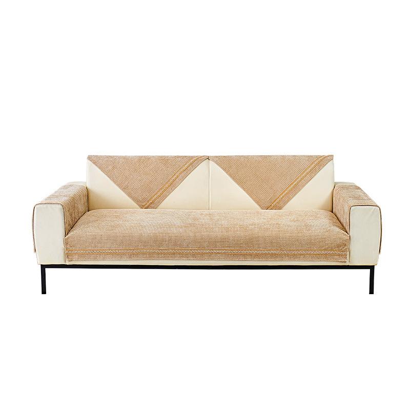 Cream Style Chenille Sofa Cushion Four Seasons Universal Non-Slip High Sense Sofa Cover 2024 New Cover Towel