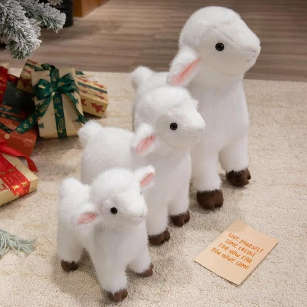 Stuffed Design Plush Standing Sheep Soft Cuddly Doll New Plush Lamb Toy 2027 New Year