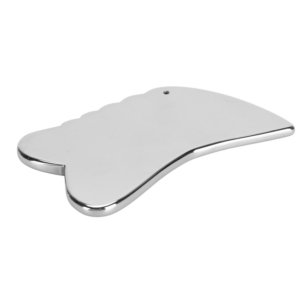 100x60x6mm Terahertz Scraping Board Energy Stone Meridian Back Scraping Plate Massage Tool for Home