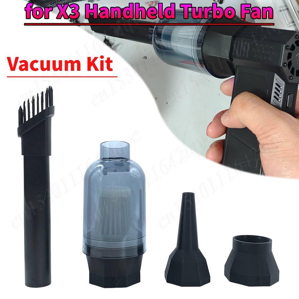 Turbo Jet Blower Adapter for X3 Handheld Turbo Fan Vacuum Cleaning Accessory Portable Vacuum Cleaner Attachment Detachable
