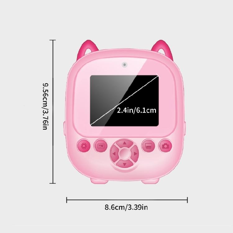 Selfie Digital Camera Children Print Camera Kids Photography Camera Digital Photo Camera Mini Thermal Printer