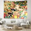 Christmas-Dog Print Tapestry, Backdrop, Easy Setup, Ideal for Bedroom, Office & Living Room, with Aesthetic Wall Hanging Decor.