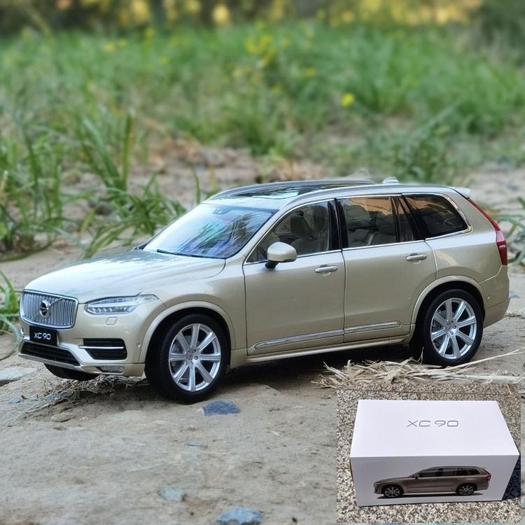 New 1:18 Volvos XC90 SUV Alloy Car Model Diecasts Metal Toy Vehicles Car Model Simulation Collection Childrens Gifts Decoration