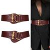 Designer Belts For Women High Quality Luxury Female Waist Stretch Cummerbunds Black Elastic Corset Belt Big Dress Waistband