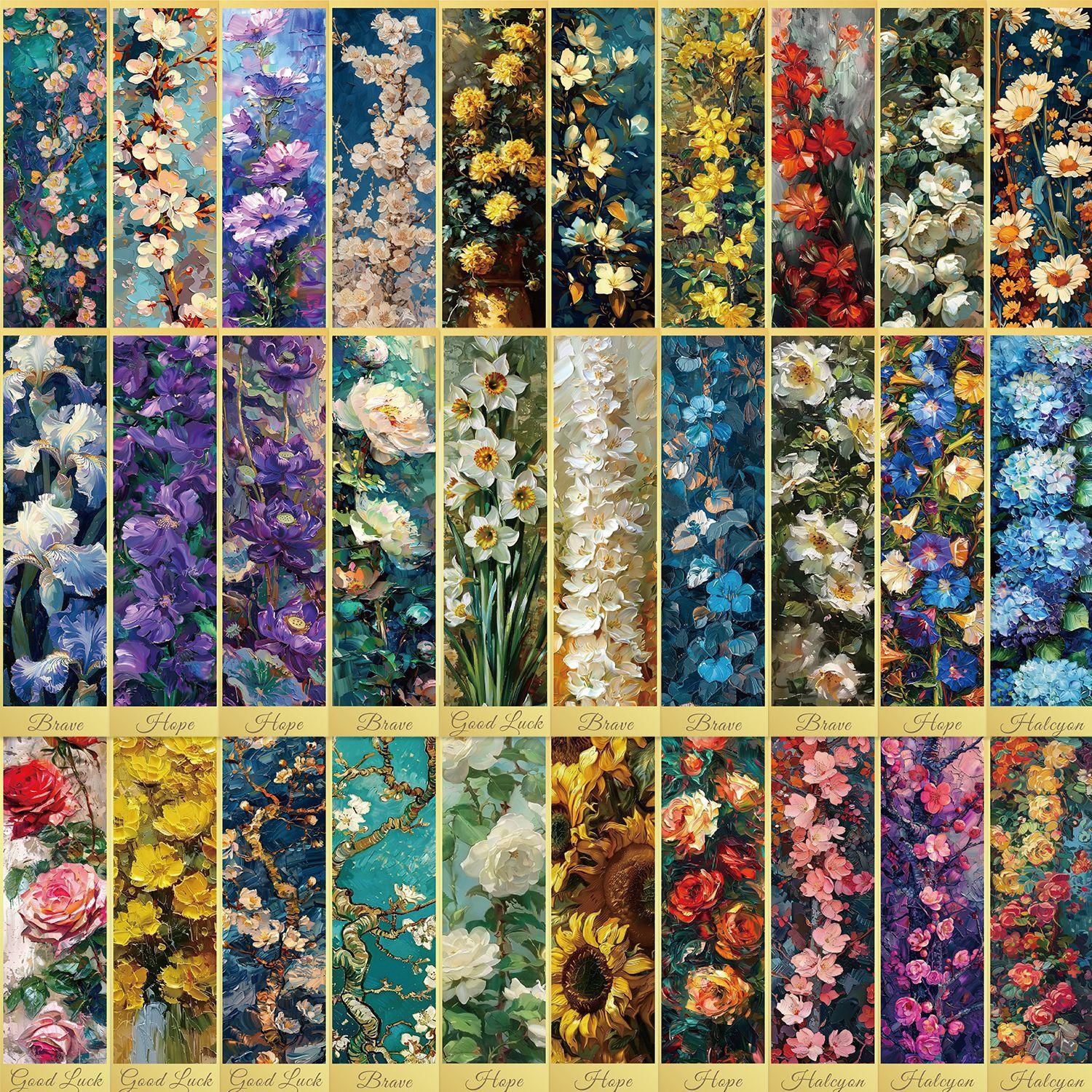 

30 листов/коробка, закладки в китайском стиле в стиле ретро, ​​винтажная эстетичная закладка Flroal Palace для книг, закладка для красоты, сценарная закладка 30pcs