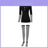 Costume Cosplay Marionetta Five Nights At Freddys in Tessuto di Poliestere per Festa di Halloween e Role Play Anime