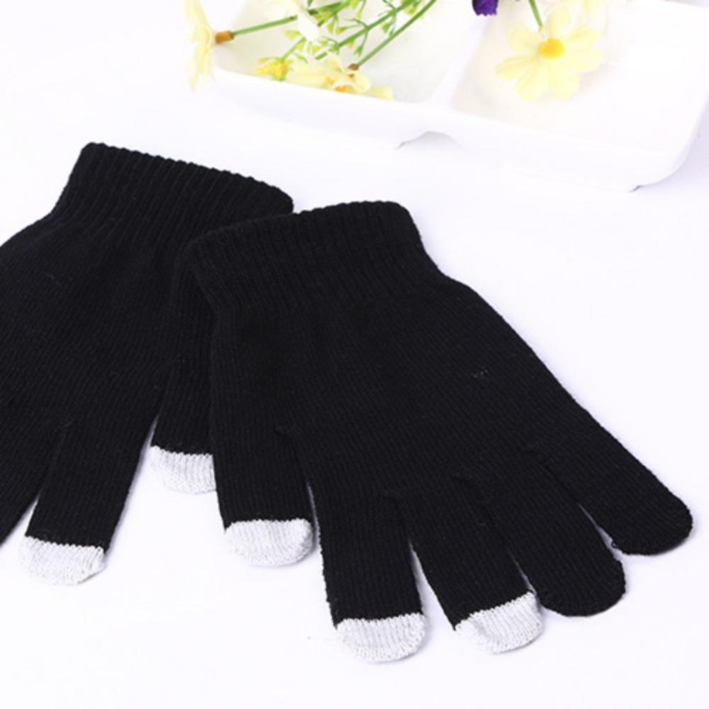 Touch Screen Gloves Smartphone Touch Screen Gloves Women's Knitted Winter Wool Warm Men's Gloves