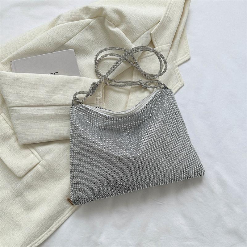 

Modern Black Sequin Tote Bag For Women Perfect For Everyday Casual And Commuting срібний