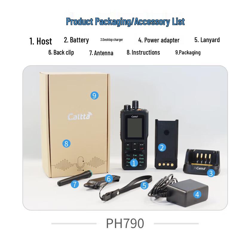Caltta ZTE PH690 Digital Two-Way Radio (CN Version)