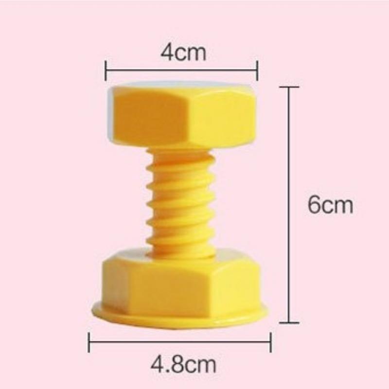 Colorful Screw Hook Ins Style Self adhesive Rack Cute Cartoon Sticky Hook for Wall Door Non Punching Hooks for Storage Organizer