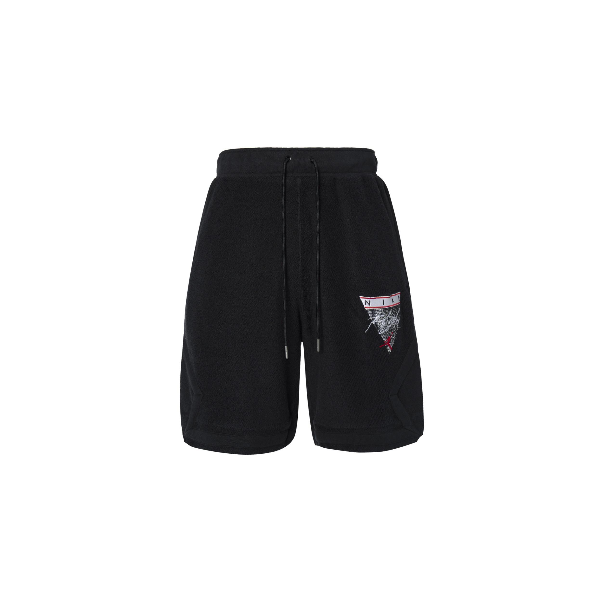 Air Jordan Flight Diamond Casual Sports Knit Shorts Black Men s DA5498-010 S