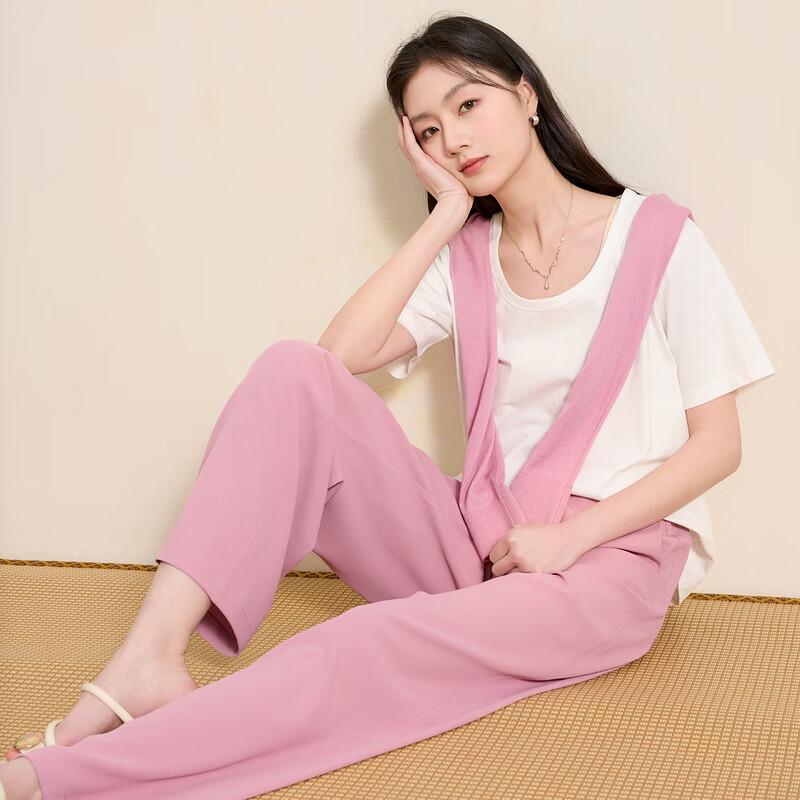 

Sancai Women s Plus Size Casual Drawstring Straight Leg Pants XL 170/80B