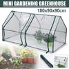 180x90x90cm Garden Shed Winter Shelter Mini Foldable Greenhouse Home Outdoor Flower Plant Gardening
