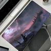 Alfombrilla de Ratón para Juego Bloodborne Esterilla de Escritorio Grande Antideslizante Bordes Antideshilachados Alfombrilla para Ratón Teclado Ergonómica Oficina Goma PC Hogar Personalizada Esterillas de Mesa