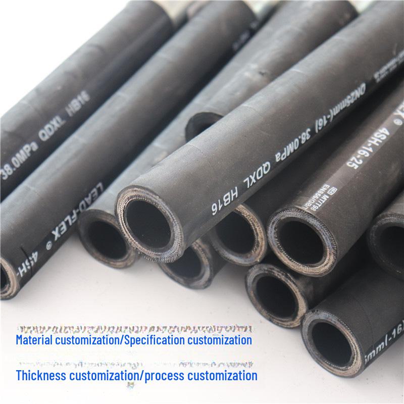 High-Temperature & High-Pressure Steel Wire Braided Steam Rubber Hose