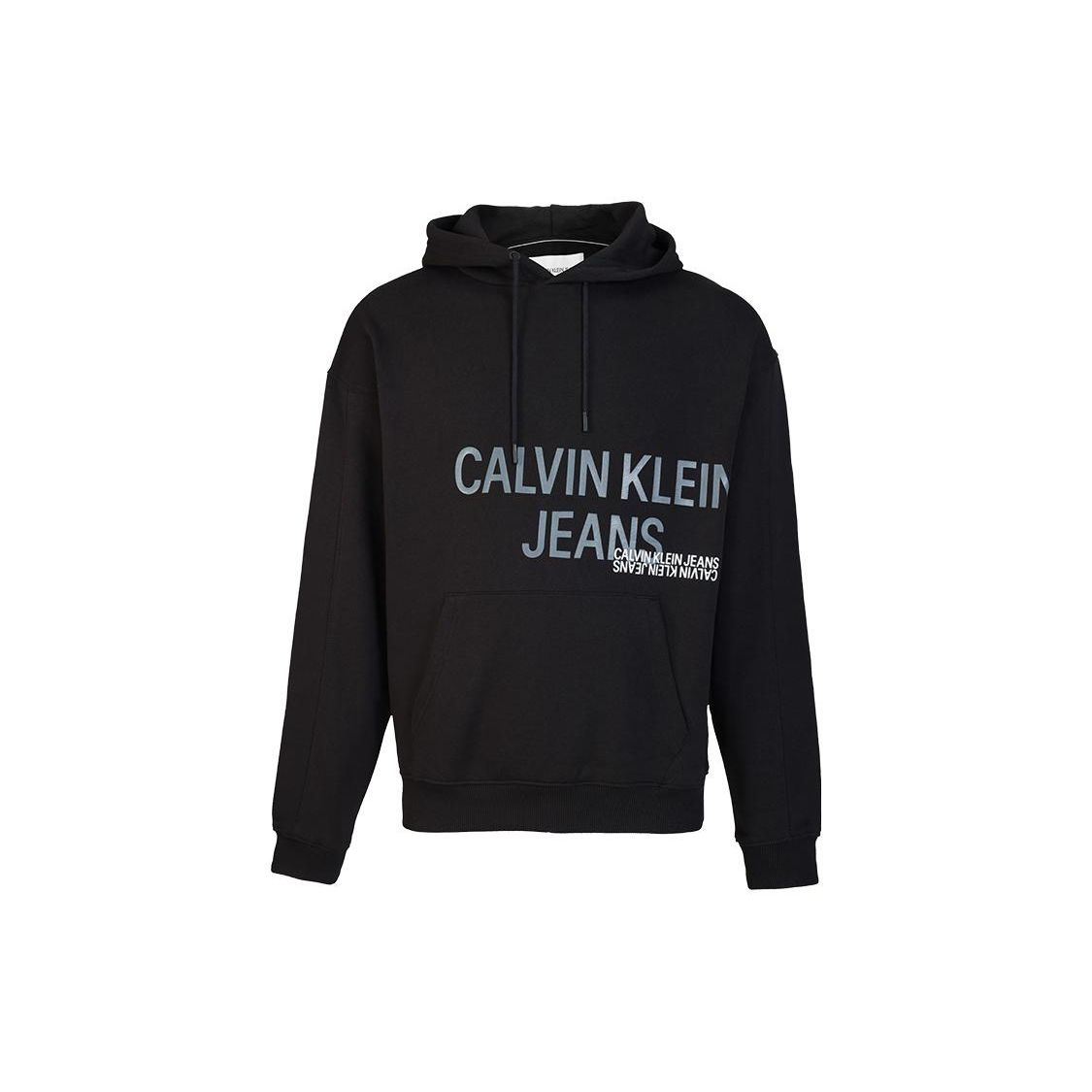 

Calvin Klein Letter Print Hoodie Men tops Black J30J318801-BEH L