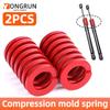 YONGRUN 2PCS Mold Spring Car Rear Trunk Tailgate Support Rod Lifting Rod Tool Red Compression Spring Trunk Shock Absorber Spring