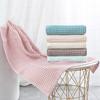 Fashion 70*140cm Cotton Waffle Bath Towel Color Soft Absorbent Wash Towels Home Cleaning Towel Honeycomb Mesh Towel Men Women Adult