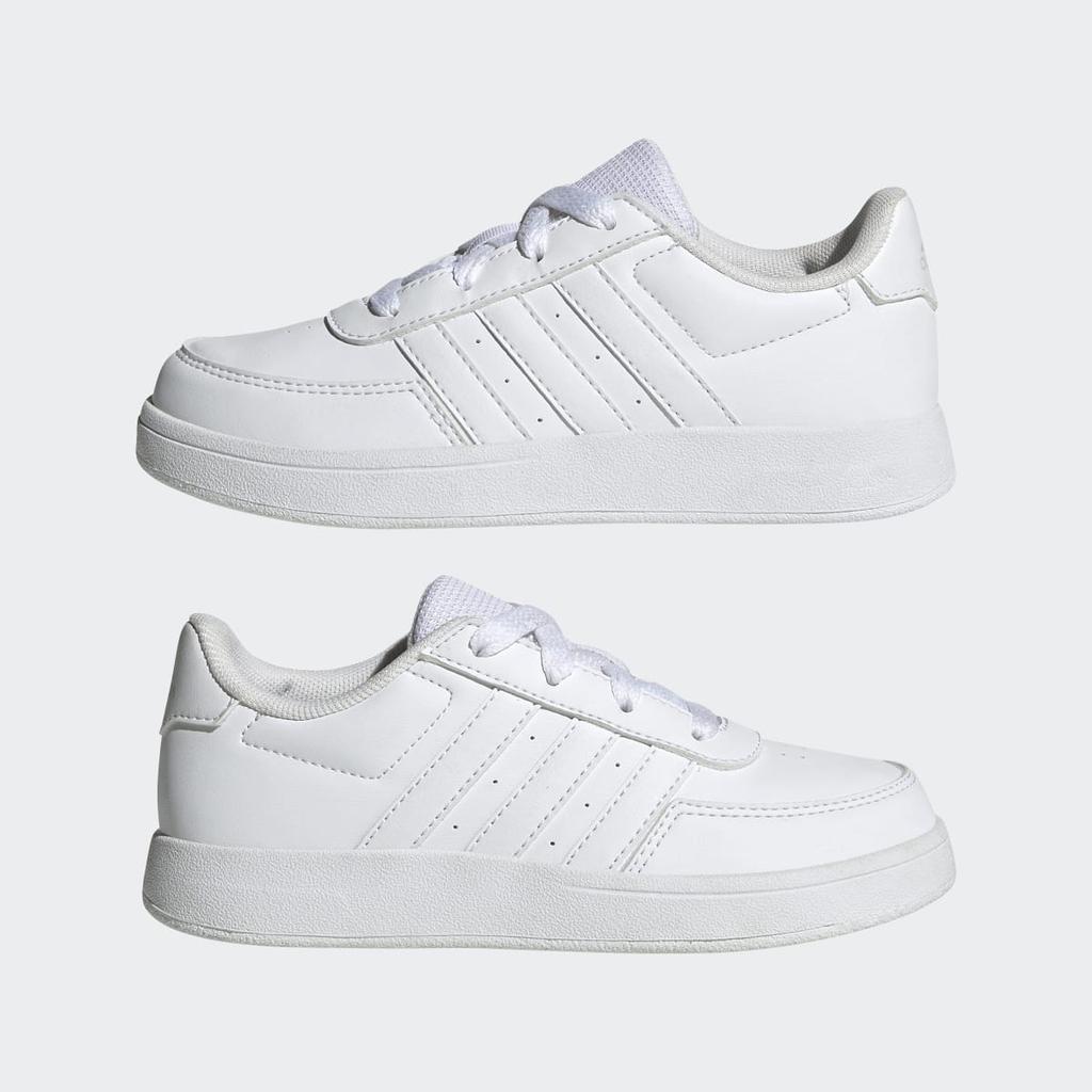 adidas Breaknet Lifestyle Court Lace HP8962 Kids' Sportswear Sneakers Cloud White / Cloud White / Grey One