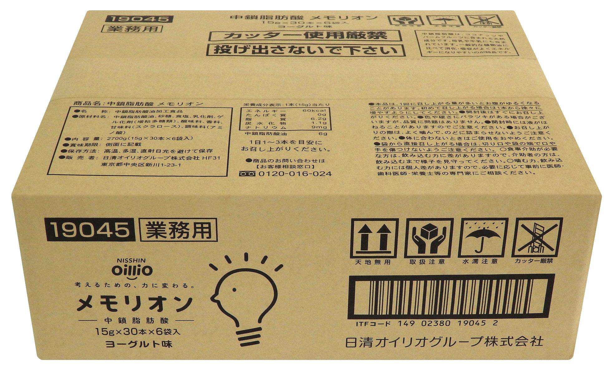 

Nissin Oilio Memorion x 30 флаконов x 6 пакетов (15г [футляр])