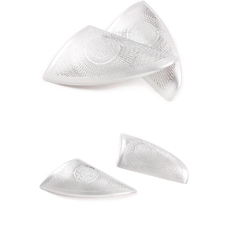For Land Rover Range Rover Sport L320 2010-13 Stainless Steel Car Door Tweeter Audio Speaker Cover Trim Sticker Car Accessories