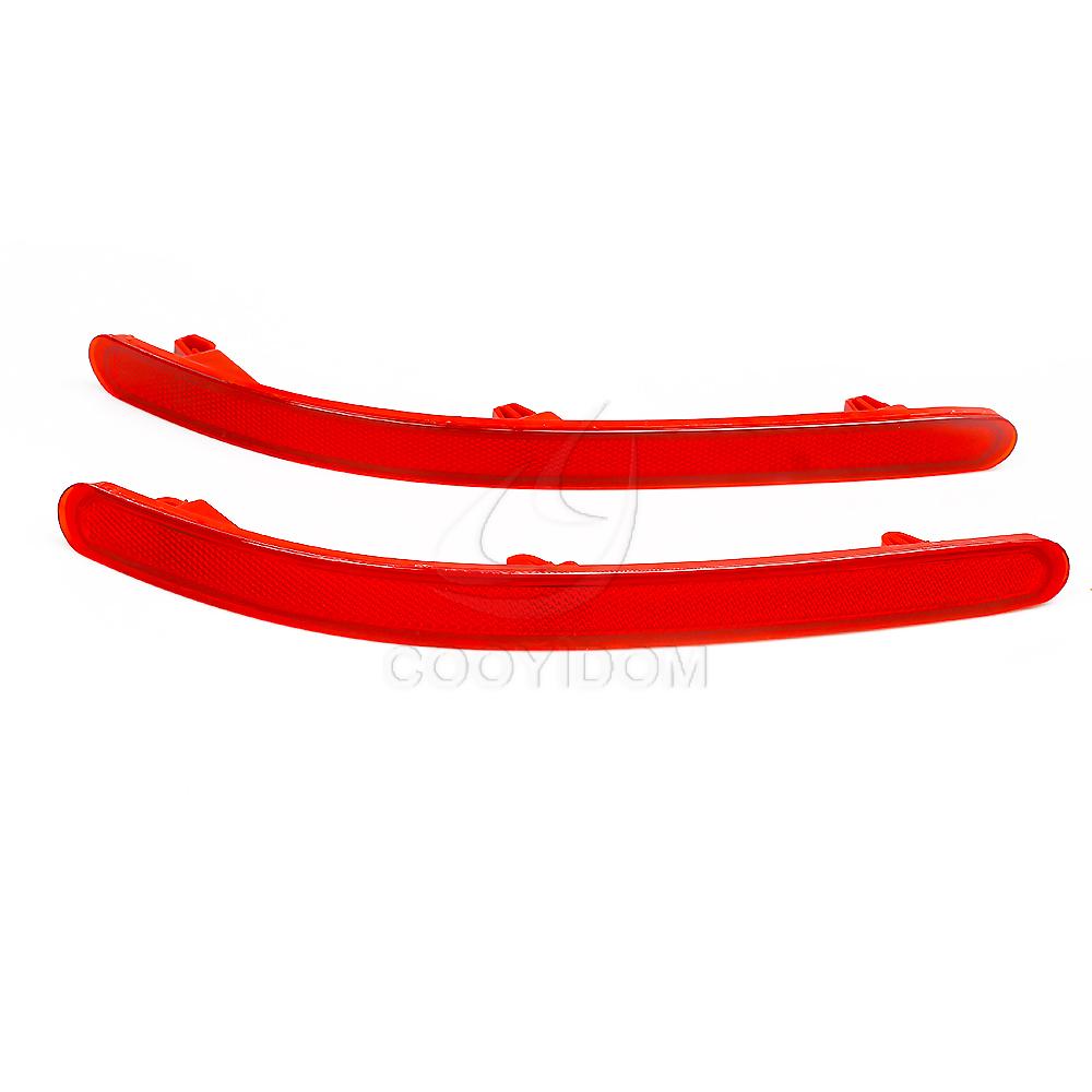 Car Tail Rear Bumper Reflector Light rear brake lamp 7L6945106A 7L6945105A For VW Touareg 2002-2010 Car-Styling
