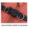 Adjustable Back Winter Dog Jacket Thickened Pet Down Coat Fashion Fleece Pet Coat  Snow Activities