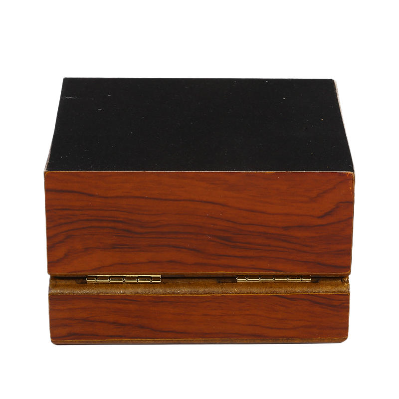 Holz-Uhrenbox mit Armbandhalter - 6 Fächer Vitrine für Herrenuhren Schmuck Armband Aufbewahrungs-Organizer