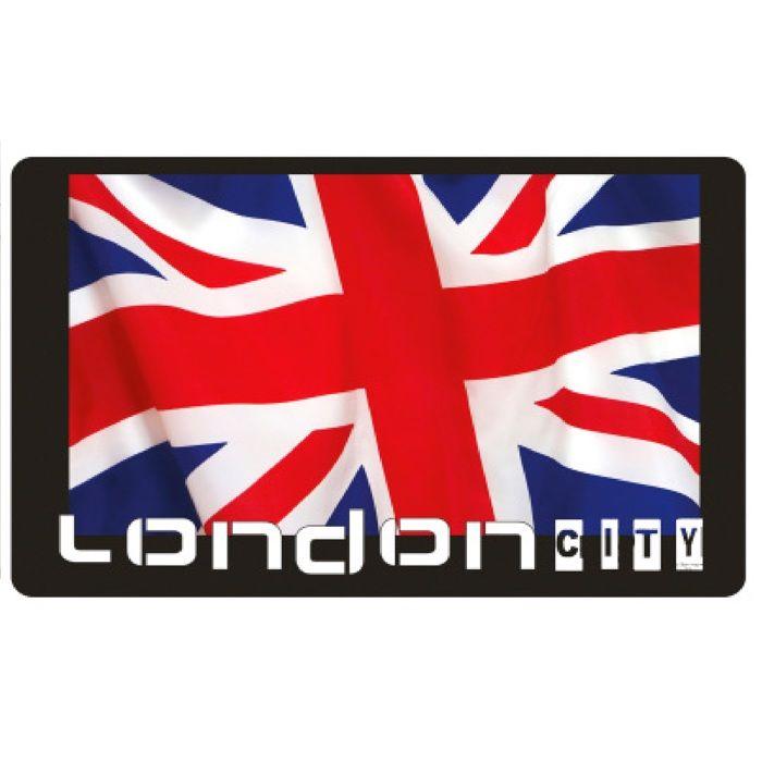 Set de table - Cambridge - 28.5 x 44 cm - Polypropylène opaque - Noir - Rectangulaire