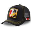Embroidered Cartoon Character Mesh Back Adjustable Baseball Cap Outdoor Sports Sun Protection Hat for Women Men