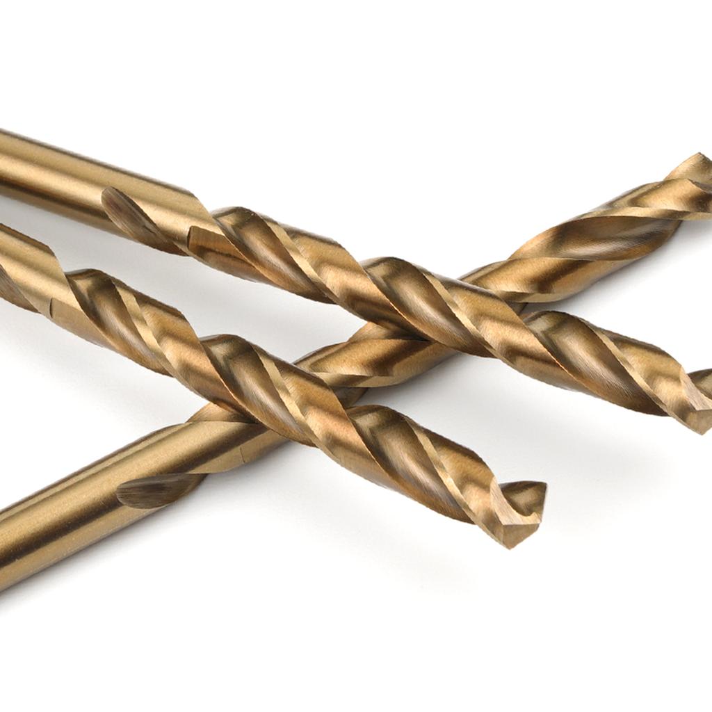 Round Shank Reduced Twist Drill Bits Cobalt HSS Hole Cutter Drilling Tool For Wood Iron Stainless Steel Aluminum Metal