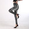 High Waist Sexy Push Up Leggings Faux Jeans Fitness Pants Elastic Slim Sport Leggings For Women