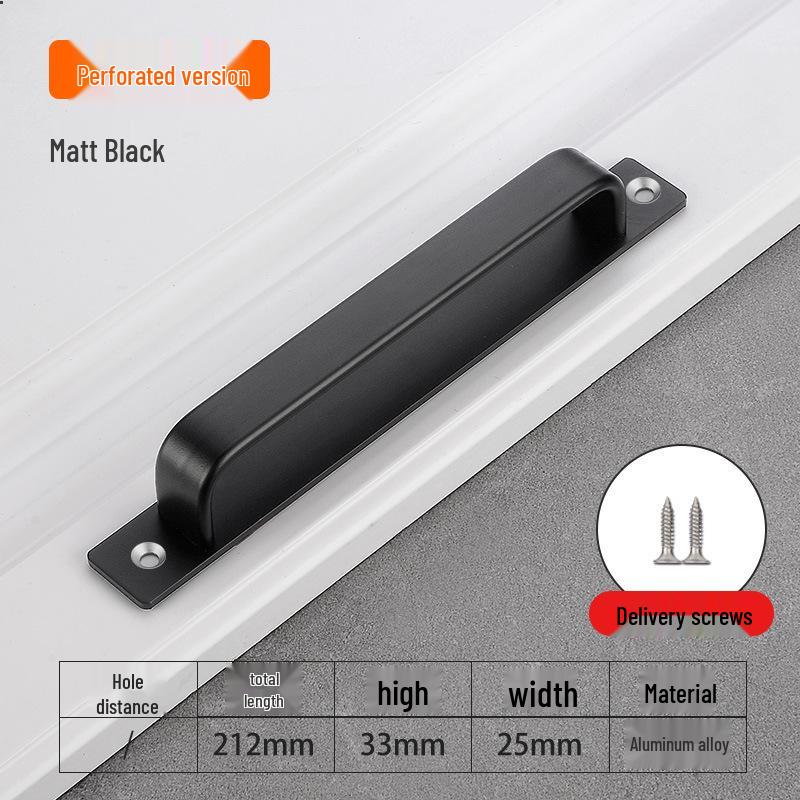 Self-Adhesive Door Pull Handle for Bathroom, Bedroom, or Sliding Doors