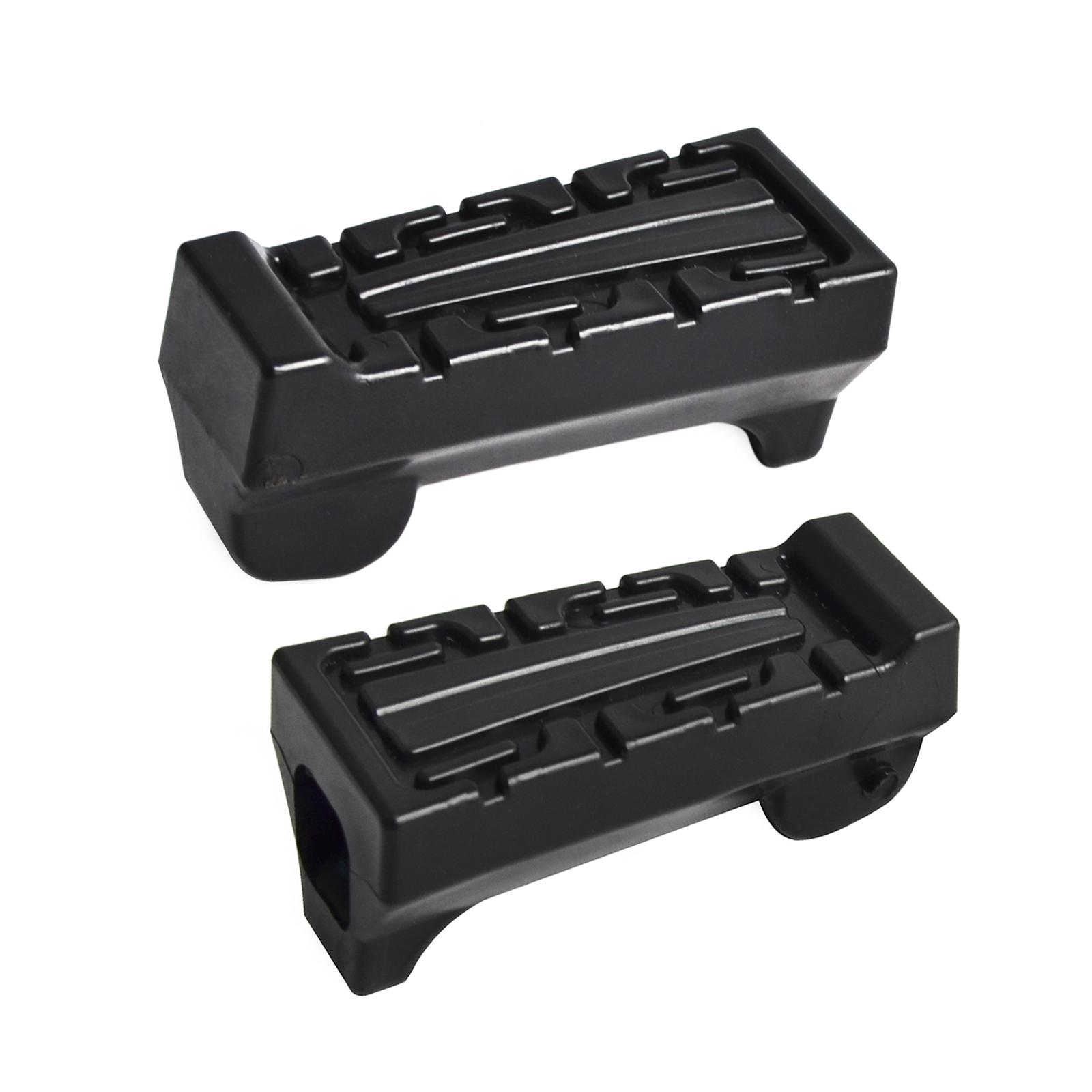 For Yamaha YBR125 YBR 125 All Years Rubber Front Pedal Footrest Foot Pegs