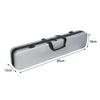Billiards Pool Cue Case PVC Hard Case 1/2 Split Club Bag Lightweight Waterproof Protective Pouch for Training Billiards Game