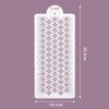 Cake Lace Spray Pattern, DIY Baking Edge, Sugar Powder Screening Tool, Hollow Graffiti, Printing Template, Baking Tool