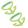 2Pcs Soft Grip Grocery Bag Holder Green Bag Handle Holder Stable Carry Handle  Outdoor Carry