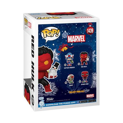 Marvel Comics Red Hulk Weihnachts-Pop! Vinyl
