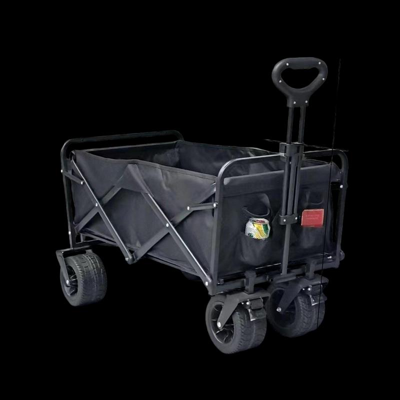 Heavy-Duty Foldable Camping Wagon with 10-inch Wheels