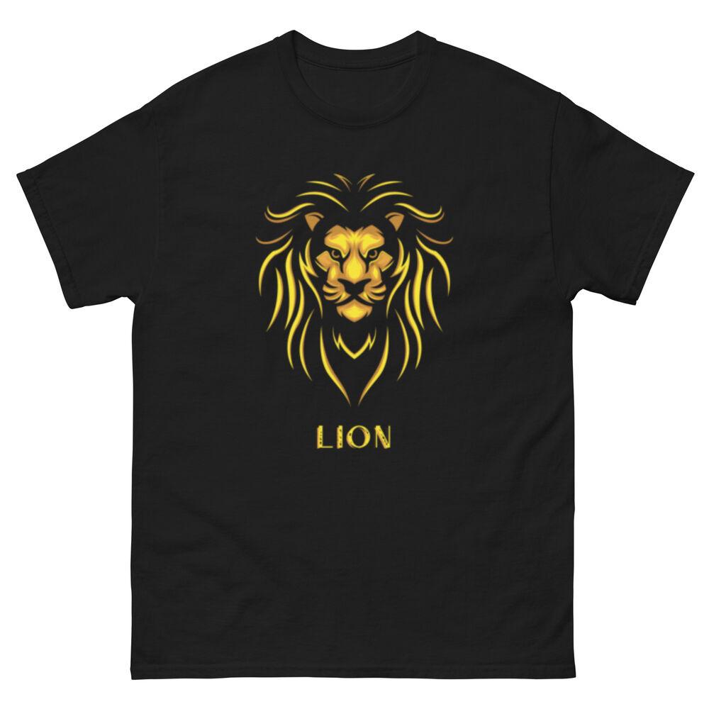Introducing the Majestic Lion Logo T-Shirt! Unisex T-Shirt XXXXL